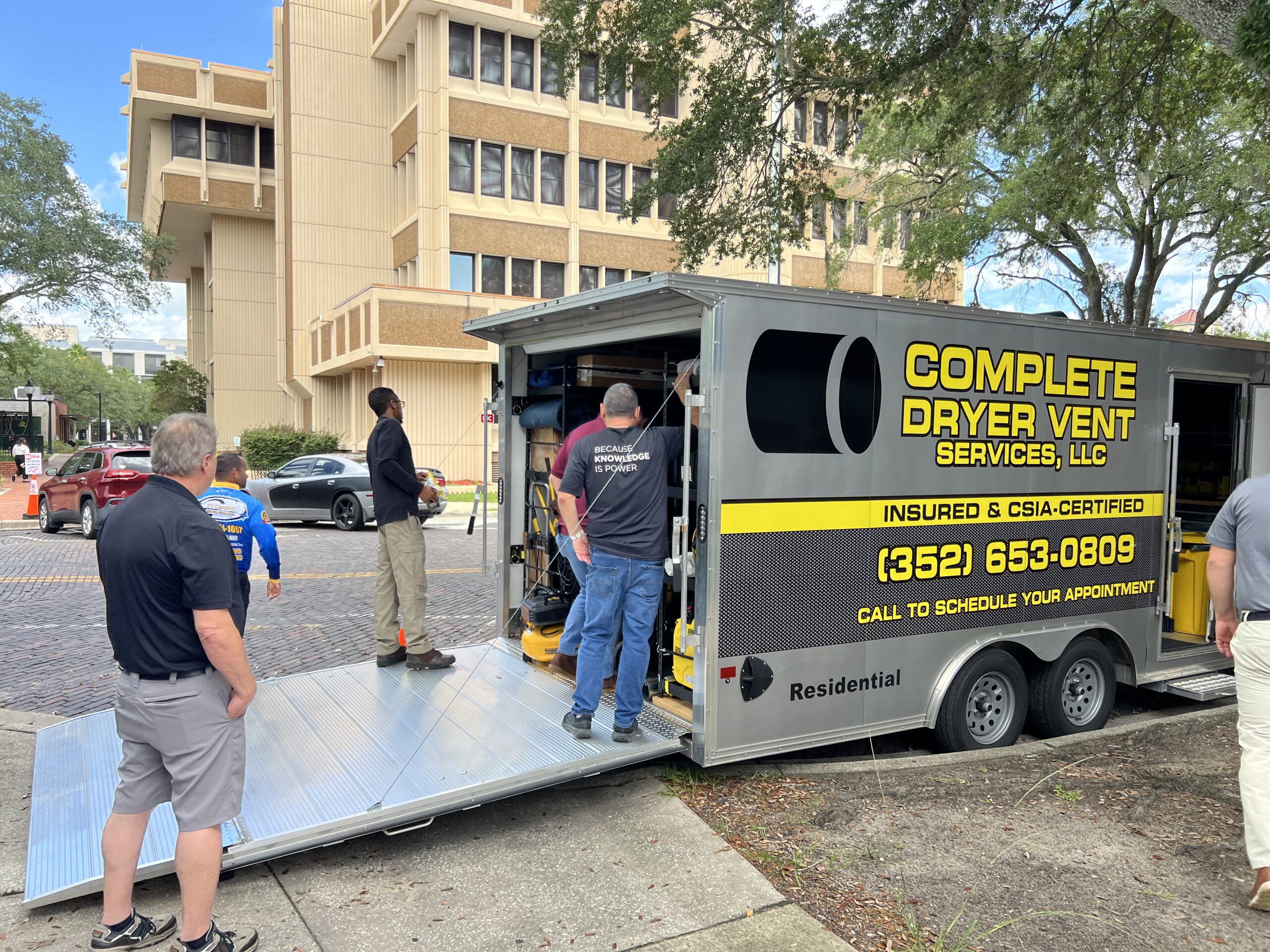The Technician's Daybook: A Definitive Guide to Vent Reroute in The Villages, FL 1 van of complete dryer vent