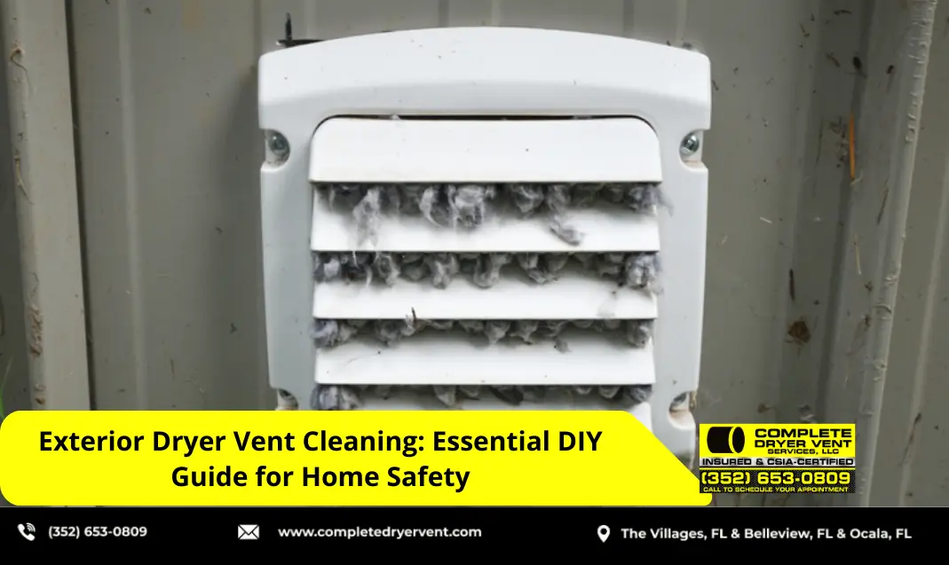 Exterior Dryer Vent Cleaning: Essential DIY Guide for Home Safety 1 Exterior Dryer Vent Cleaning