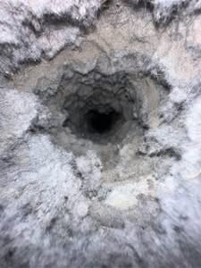 Clogged Dryer Vent Before Cleaning and dryer vent mold florida.