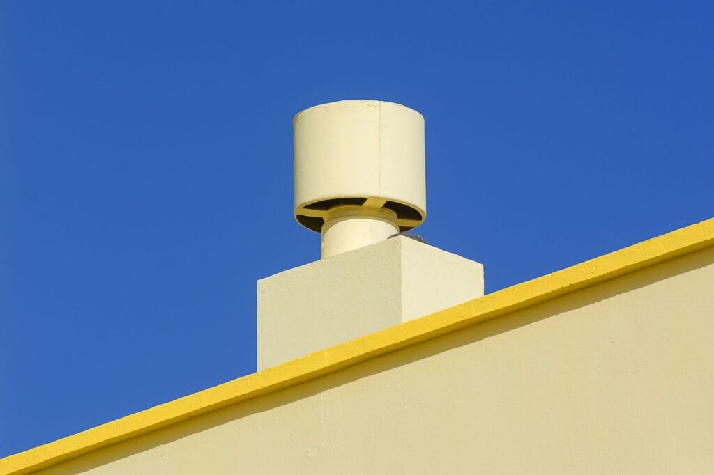 rotary brush tool used during air duct cleaning dryer vent service