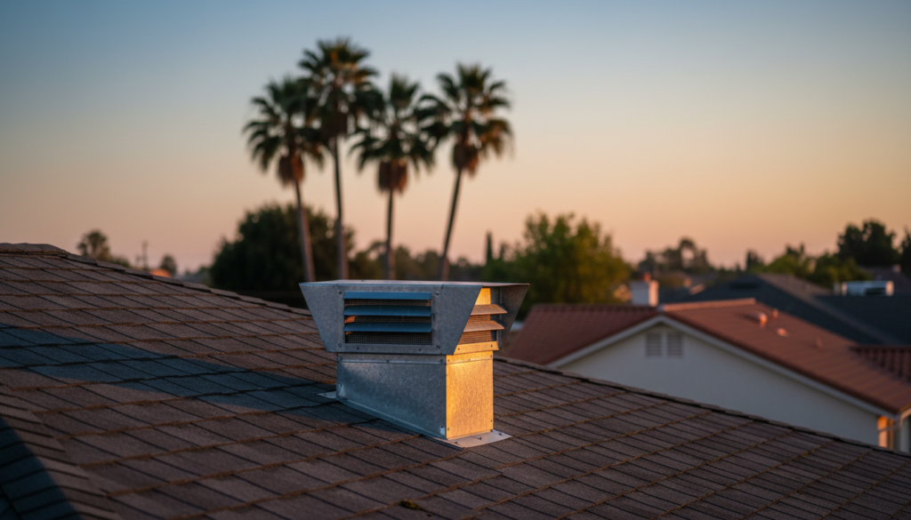 What the Dryer Duct Length Code Means for Your Home's Safety 2 exterior dryer vent hood on a central Florida home showing proper dryer duct vent termination